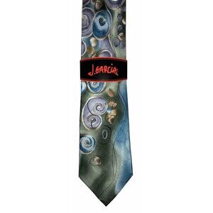 Jerry Garcia Men’s Neck Tie 100% Silk Sage Collection 55 South Of The Border